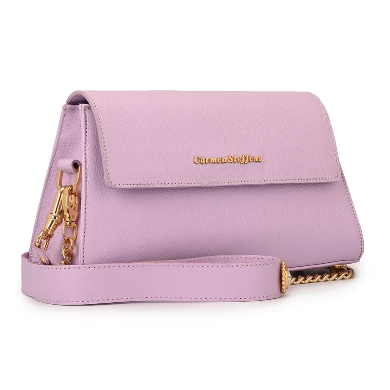 Carmen Steffens Crossbody Bag Minimal Lavender